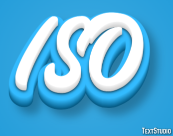 ISO Texteffekt