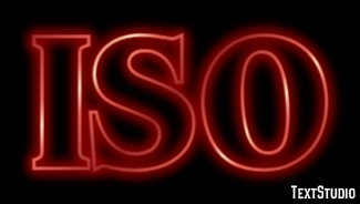 ISO Texteffekt