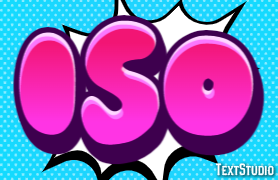 ISO Texteffekt