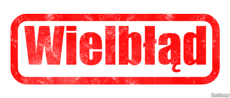 Wielbłąd Efekt tekstowy