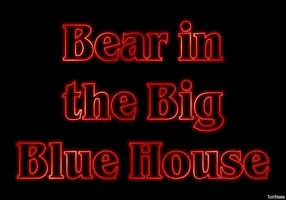 Bear in the Big Blue House Text effect