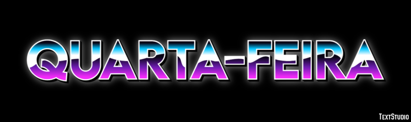 Quarta-feira Texteffekt