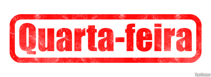 Quarta-feira Text Effect