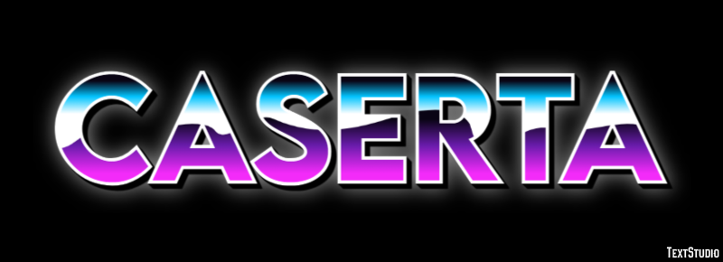 Caserta Tekst Effect