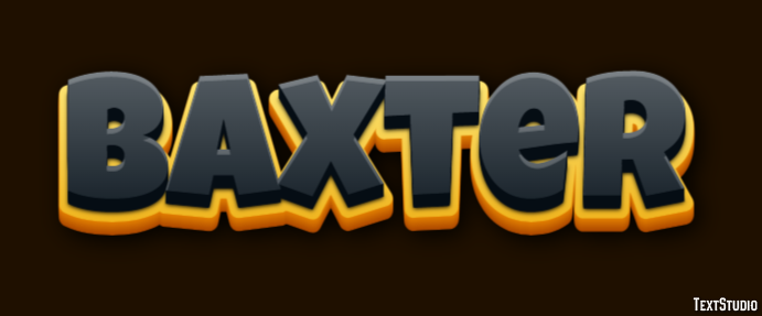 Baxter Text Effect