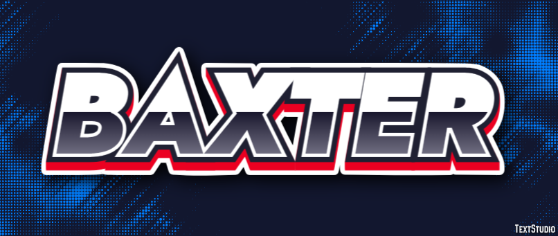Baxter Text Effect