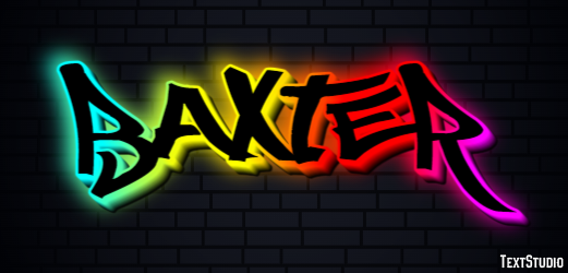 Baxter Text Effect