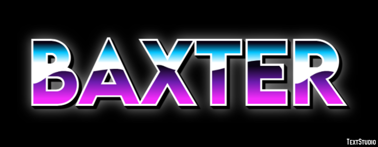 Baxter テキスト効果