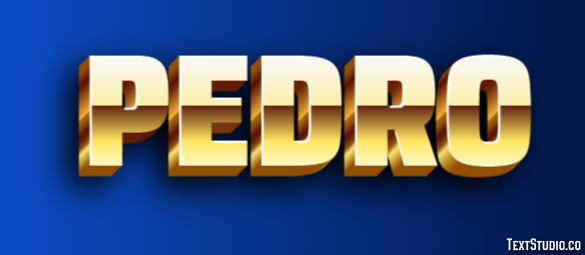 Pedro テキスト効果