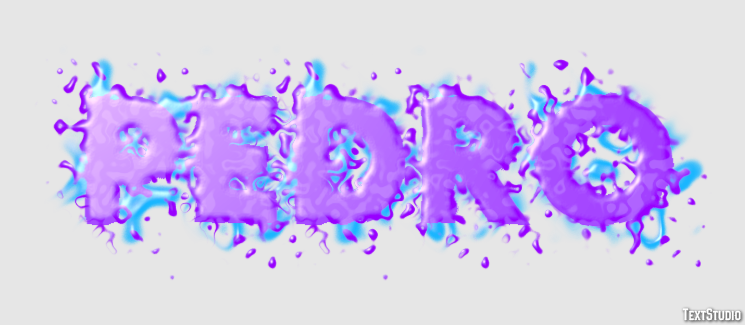 Pedro Texteffekt