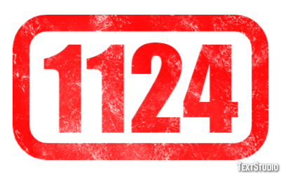 1124 Effetto testo