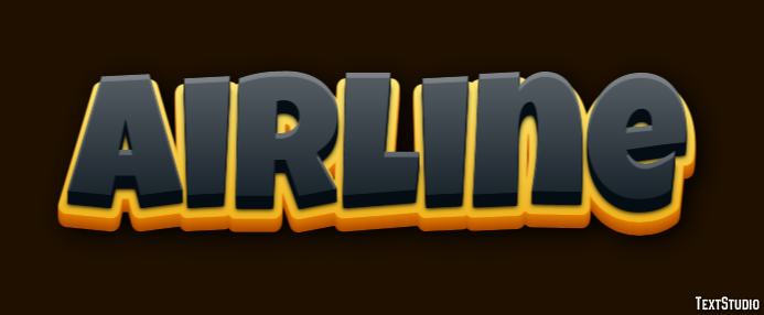 Airline Text Effect