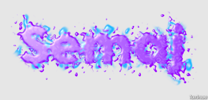 Semaj Text Effect