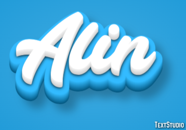 Alin Text effect