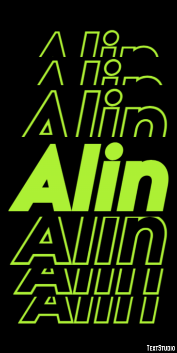 Alin Text Effect
