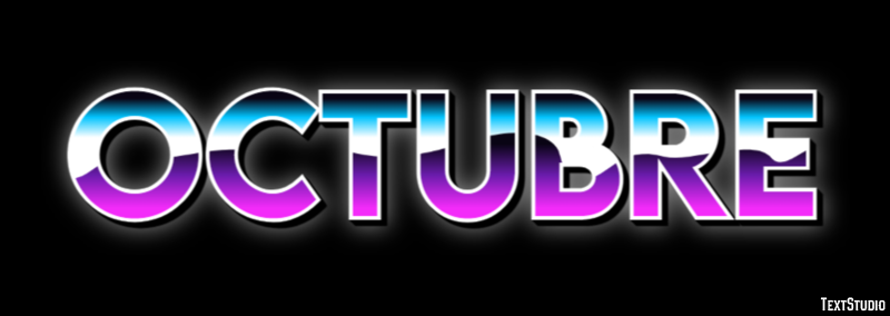 Octubre Texteffekt