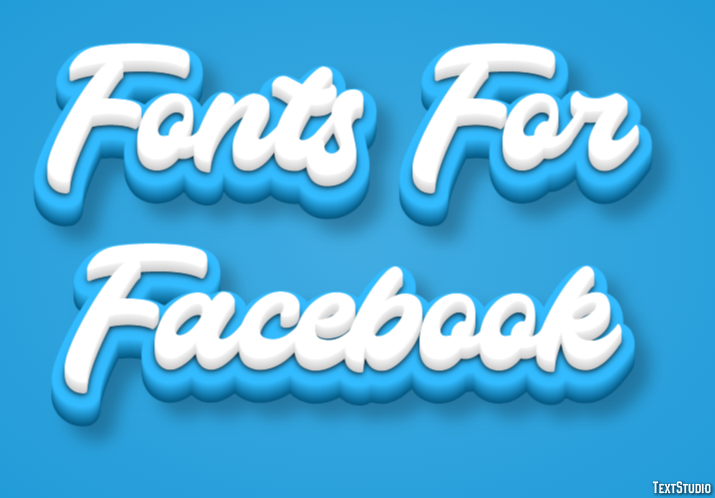 Fonts For Facebook Effetto testo