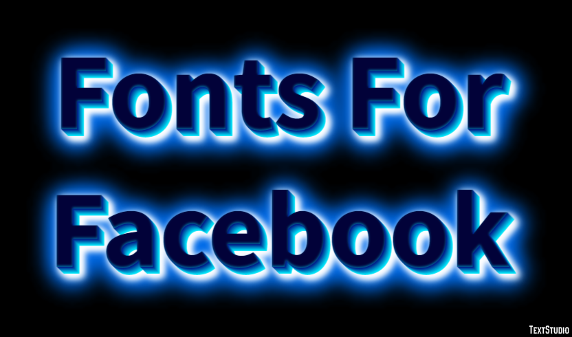 Fonts For Facebook Effet de Texte