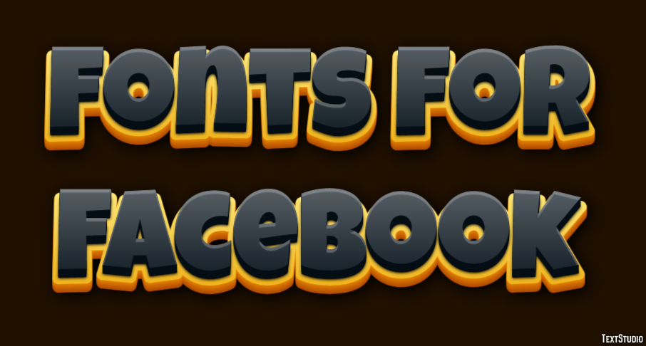 Fonts For Facebook テキスト効果