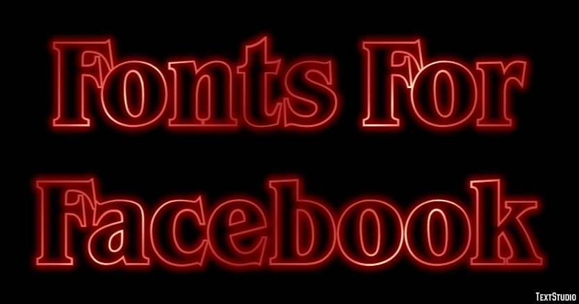 Fonts For Facebook Effetto testo