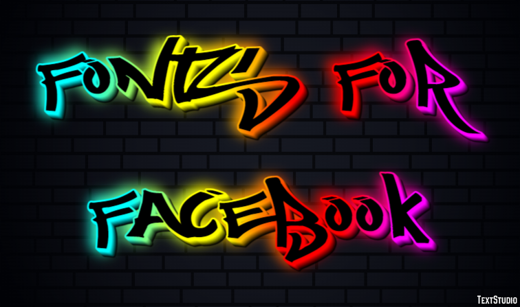 Fonts For Facebook Effetto testo