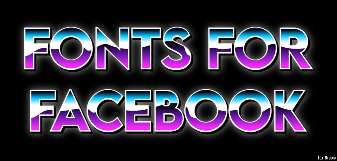 Fonts For Facebook Efekt tekstowy