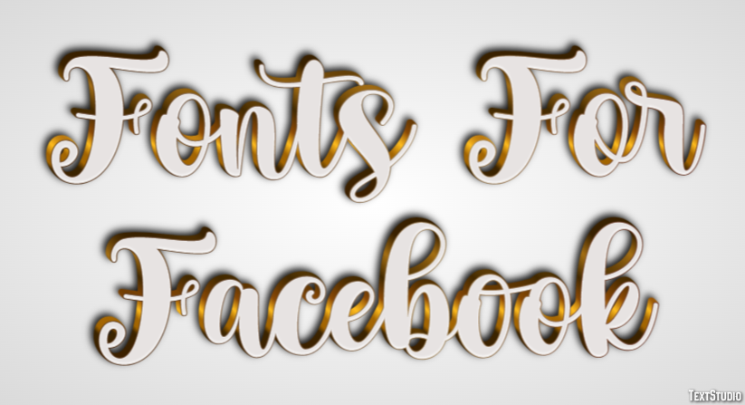 Fonts For Facebook Efekt tekstowy