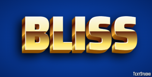 Bliss Effetto testo