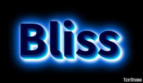 Bliss Metin Efekti