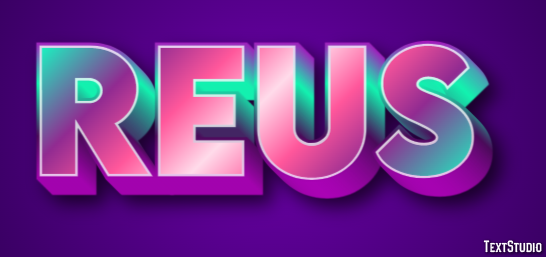 Reus Efekt tekstowy