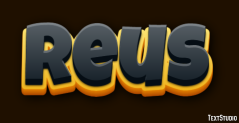 Reus Efekt tekstowy