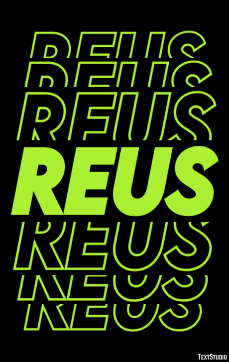 Reus Efekt tekstowy