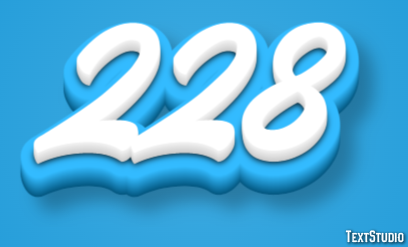 228 Text Effect