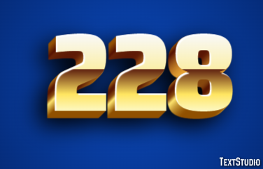 228 Text Effect