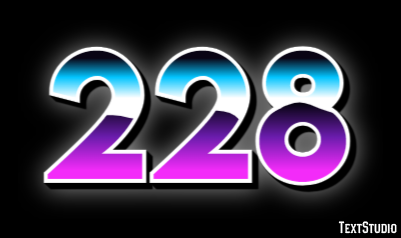 228 Text Effect