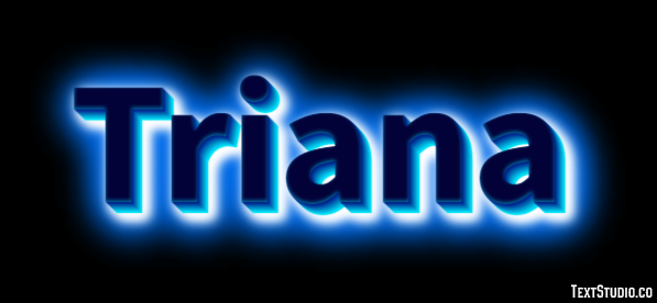 Triana Text Effect