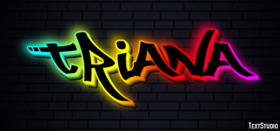 Triana Text Effect