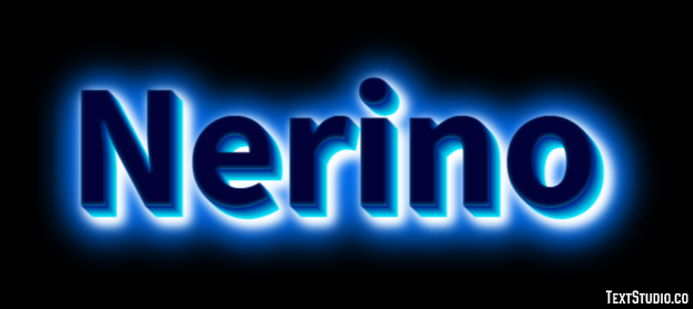 Nerino Effetto testo