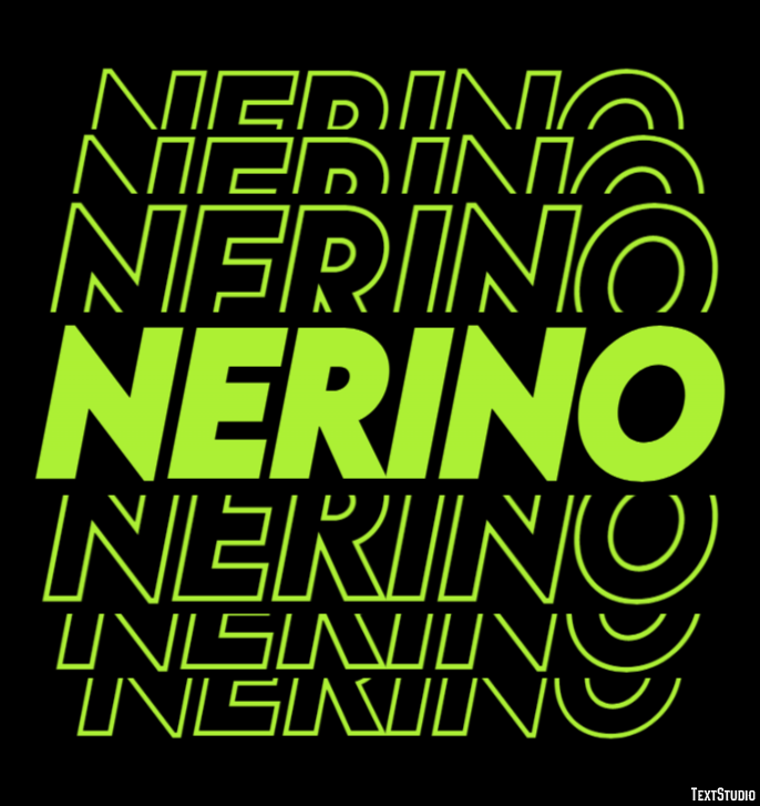 Nerino Effetto testo