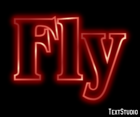 Fly Text Effect