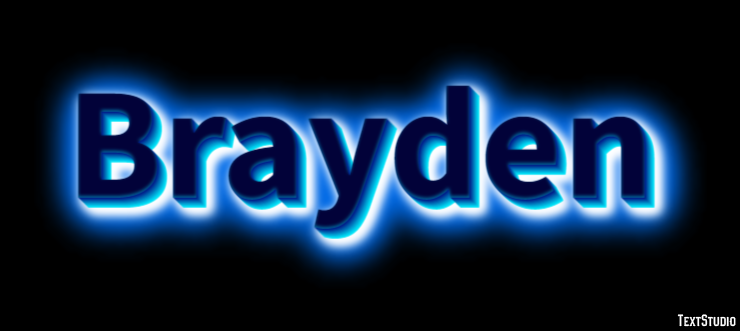 Brayden テキスト効果