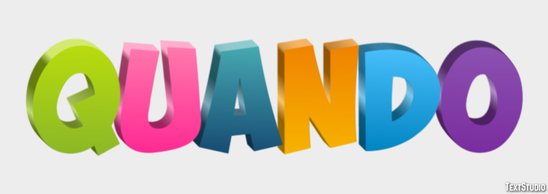 Quando Text Effect