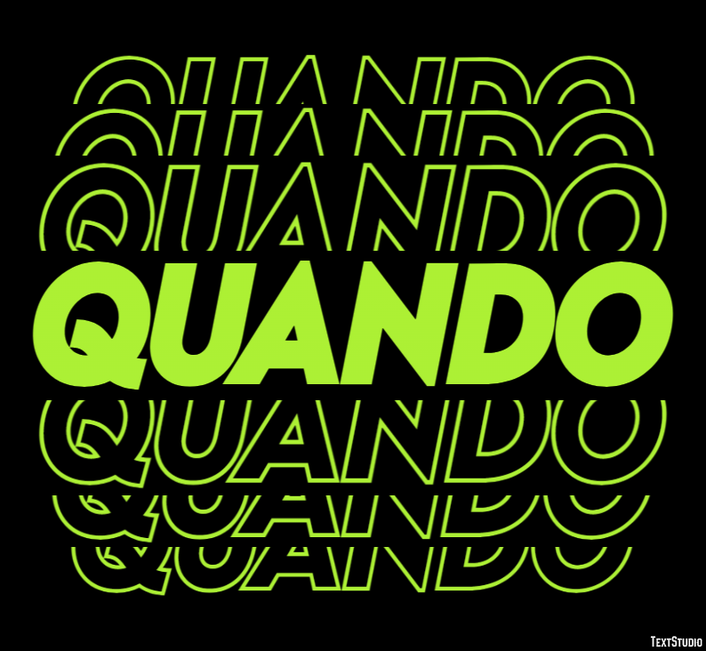 Quando Text Effect