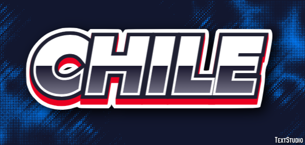 Chile Texteffekt