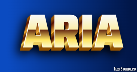 Aria テキスト効果
