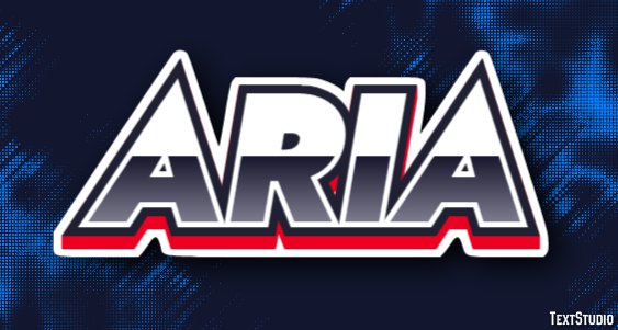 Aria テキスト効果