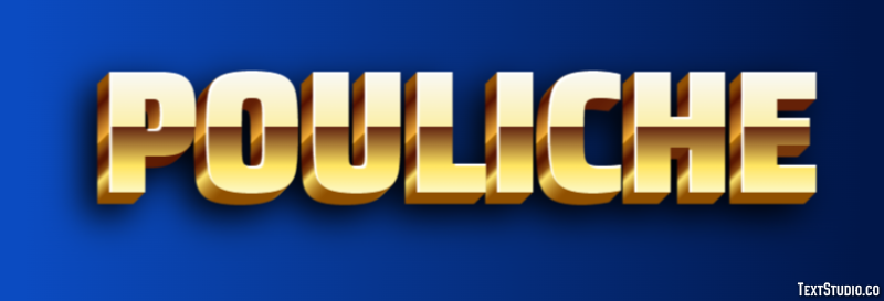 Pouliche Effet de Texte
