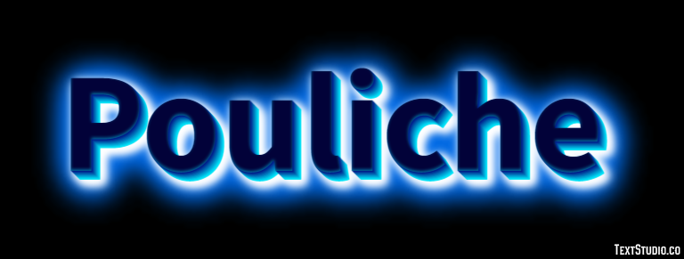 Pouliche Effet de Texte