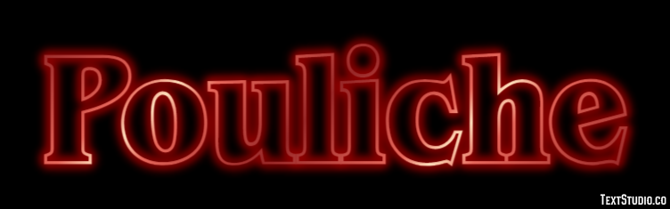 Pouliche Effet de Texte