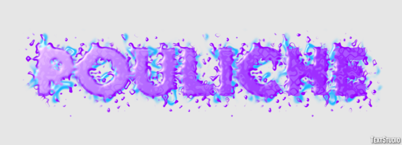 Pouliche Effet de Texte
